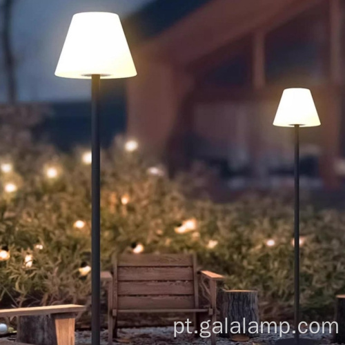 Luz externa regulável à prova d'água com controle remoto